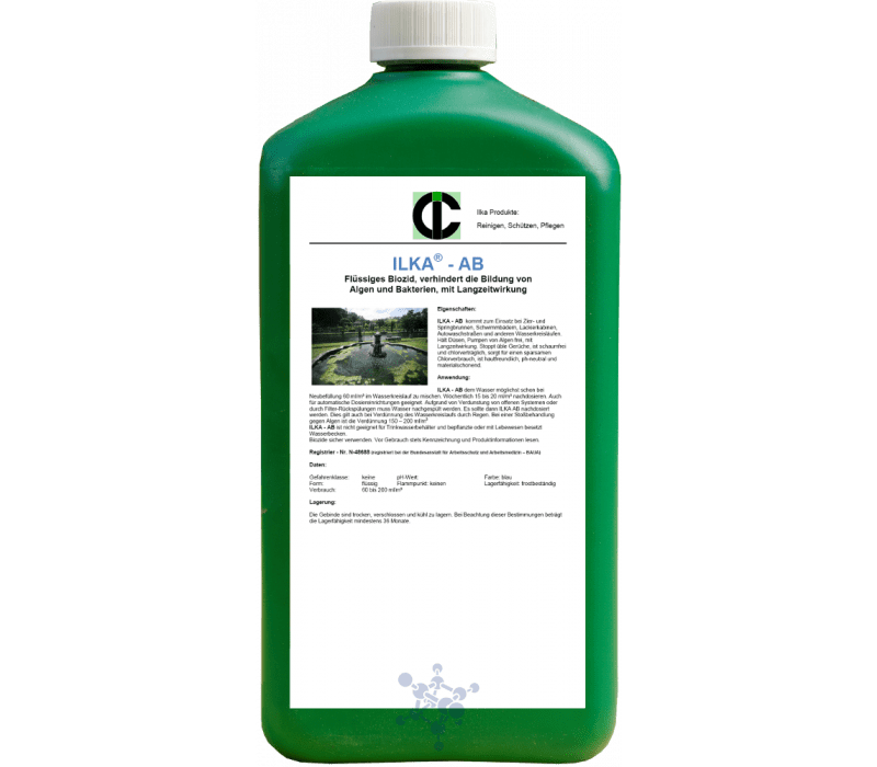 ILKA - AB zur Vorbeugung von Algen und Bakterien