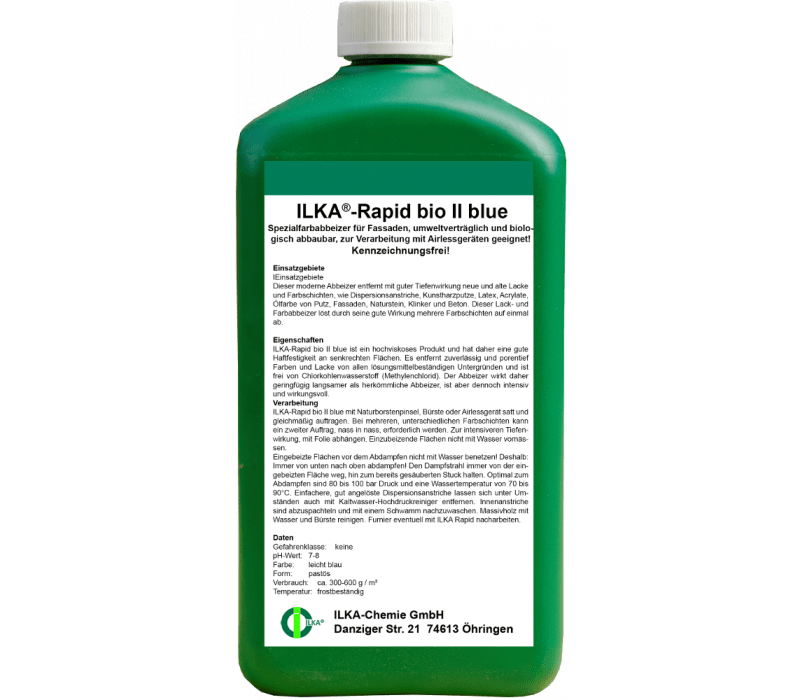 ILKA - Rapid bio II blue - Spezialfarbabbeizer
