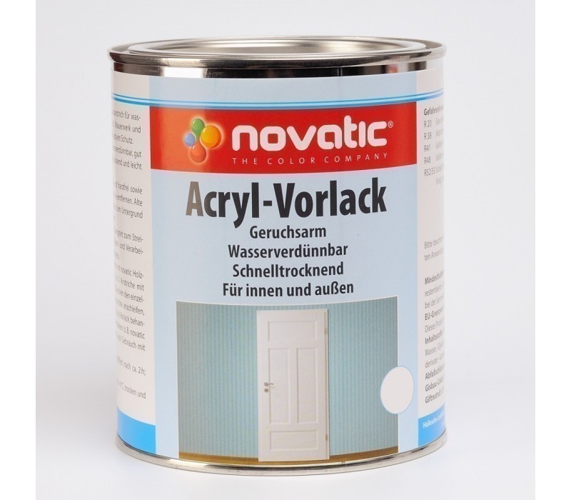 novatic Acryl-Vorlack AG80 - weiß