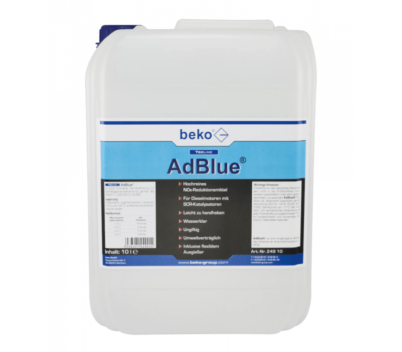 beko AdBlue® - 10ltr inkl. Einfüllstutzen, NOx-Reduktionsmittel