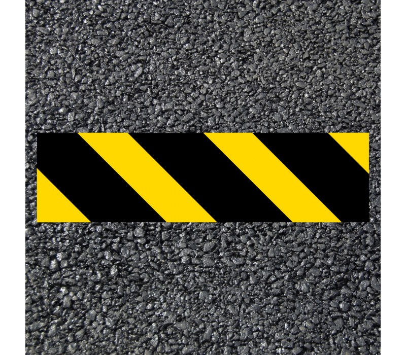 10 Stück kommerzielle Fahrbahnmarkierung reflektierende Straßenschild gelb 