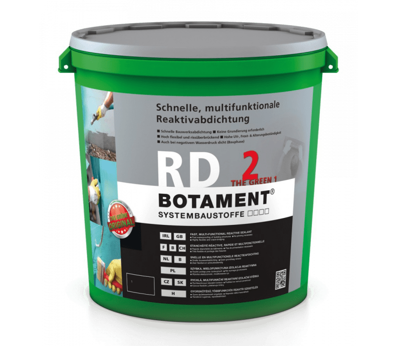 BOTAMENT RD 2 The Green 1 - Multifunktionale Reaktivabdichtung