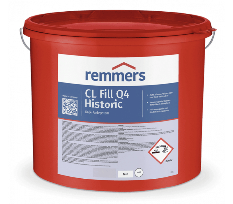 Remmers CL Fill Q4 Historic | Historic Kalkspachtel fein, 10kg