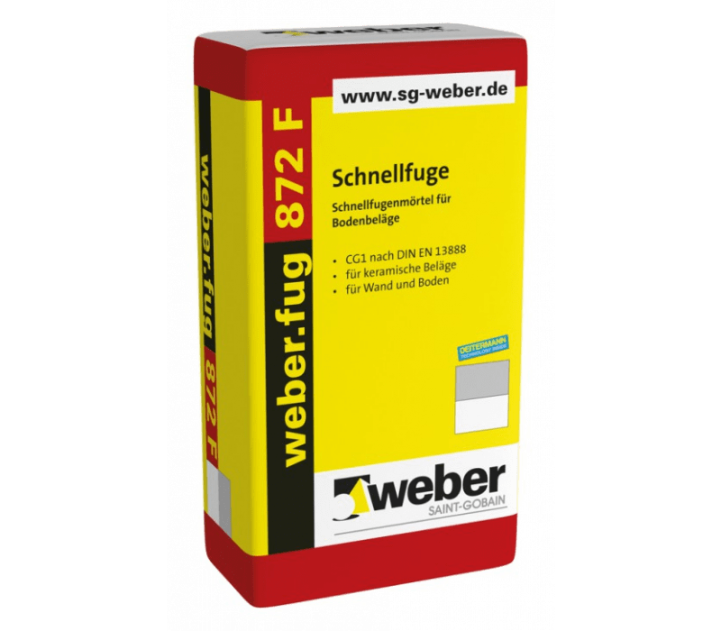 weber.fug 872 F, 25kg - Schnellfuge