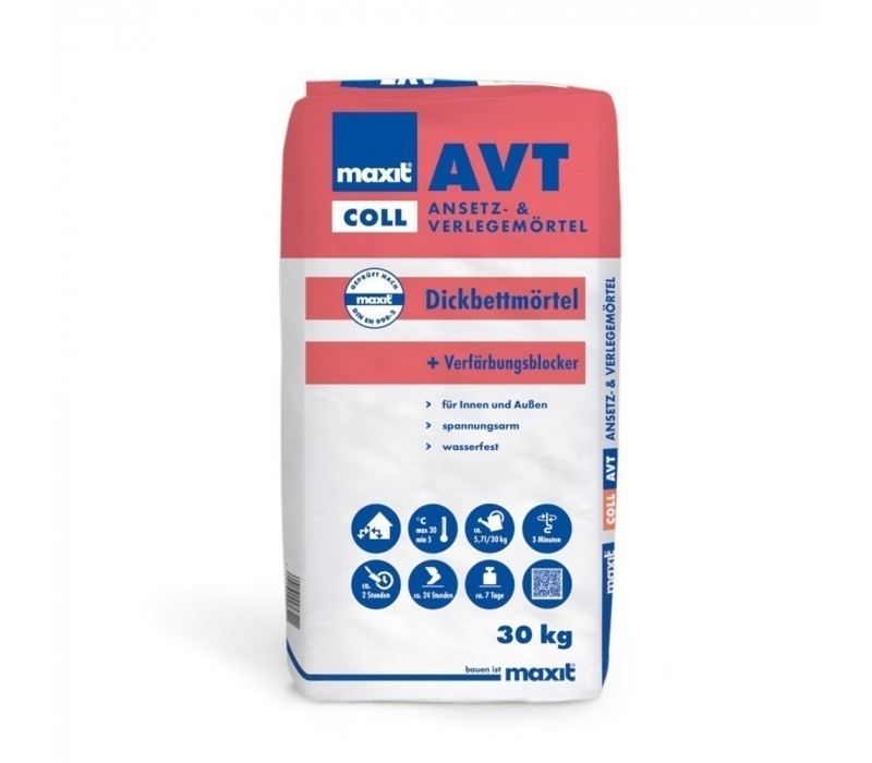 maxit coll AVT – Trassmörtel, 30kg