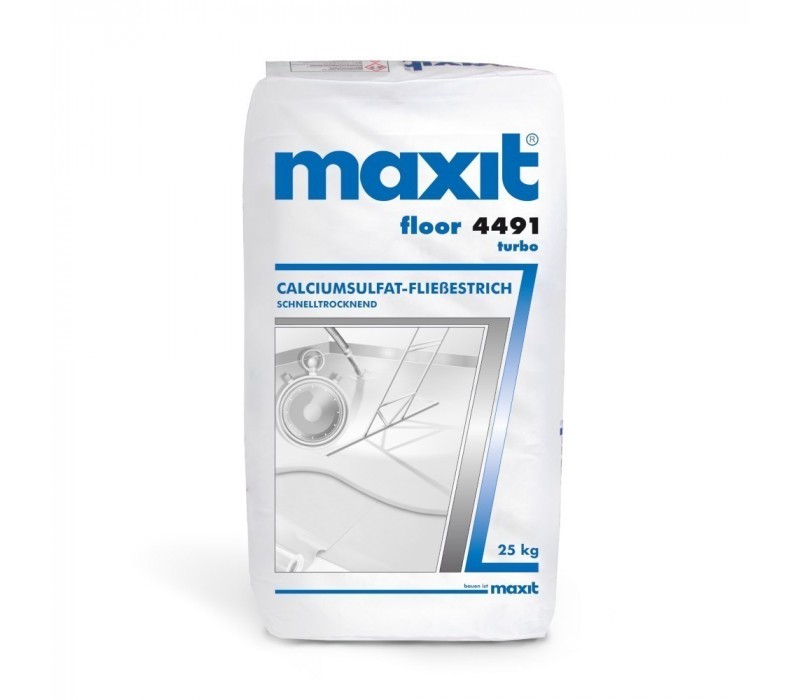 maxit floor 4491 turbo (weber.floor 4491) - CAF-C30-F5, schnelltrocknend, 25kg