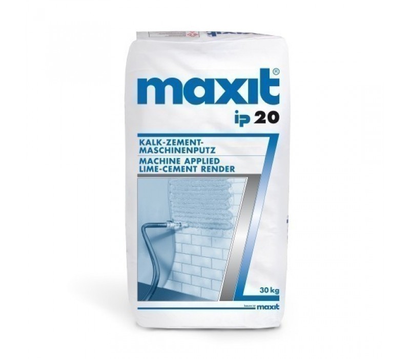 maxit ip 20 - Kalk-Zement-Maschinenputz für Innen - 30kg