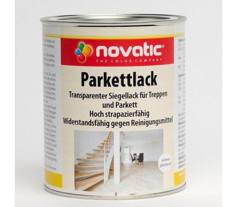 novatic Parkettlack KD56 (seidenglänzend), farblos