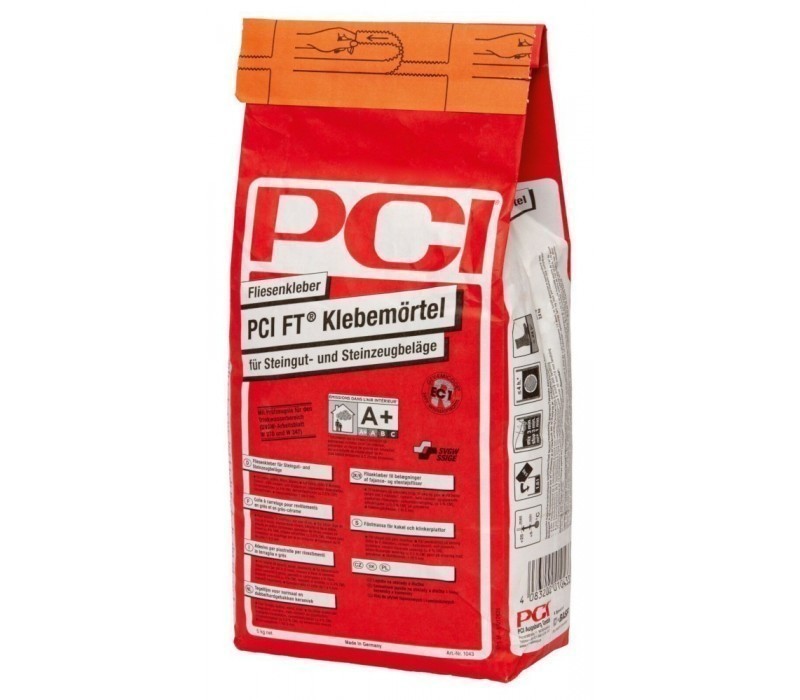 PCI FT Klebemörtel - Fliesenkleber, grau - 25kg