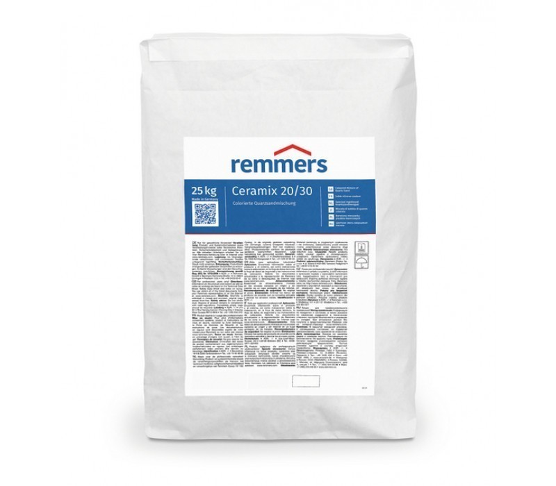 Remmers Ceramix 20/30, 25 kg - farbiger Dekorkies