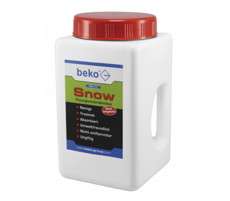 beko TecLine Bindemittel Snow für Flüssigkeiten