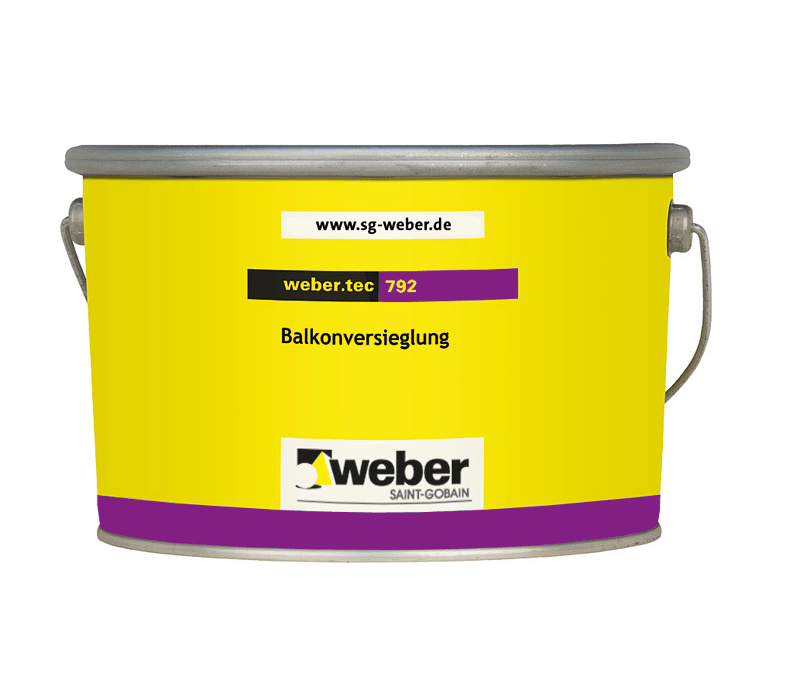 weber.tec 792, 1,5kg - Balkonversiegelung