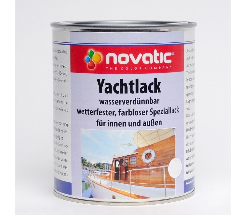 novatic Yachtlack AD57 wasserverdünnbar - farblos