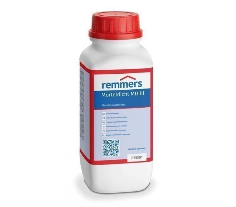 Remmers ZM MD 3 | Mörteldicht MD III - Mörtelzusatzmittel