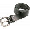Ledergürtel schwarz, 38mm breit, für Bundweiten 75-120cm