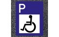 BORNIT Verkehrszeichen VZ 314+1044-10 Behindertenparkplatz