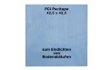 PCI Pecitape blau 42,5x42,5cm - Spezial-Dichtmanschette