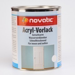 novatic Acryl-Vorlack AG80 - RAL7040 Fenstergrau - 750ml