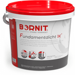 BORNIT Fundamentdicht 1K - Bitumen-Dickbeschichtung