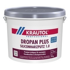 KRAUTOL DROPAN PLUS | Siliconharzputz - weiß - 18kg - 1,0mm