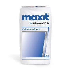maxit ip Kellenwurf Kalk - Kellenwurfputz, weiß - 30kg