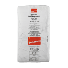 redstone Secco Waterproof - Dicht- u. Sperrputz - 25kg