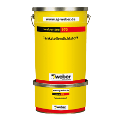 weber.tec 970 - Tankstellendichtstoff, grau - 2,5 ltr