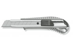 Abbrechmesser, Aludruckguss 18mm, mit Metallführung