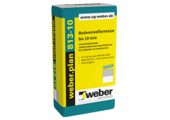 weber.plan 813-10, 25kg - Bodennivelliermasse bis 10 mm
