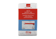 redstone Secco Sockel- und Entfeuchtungsputz - 25kg