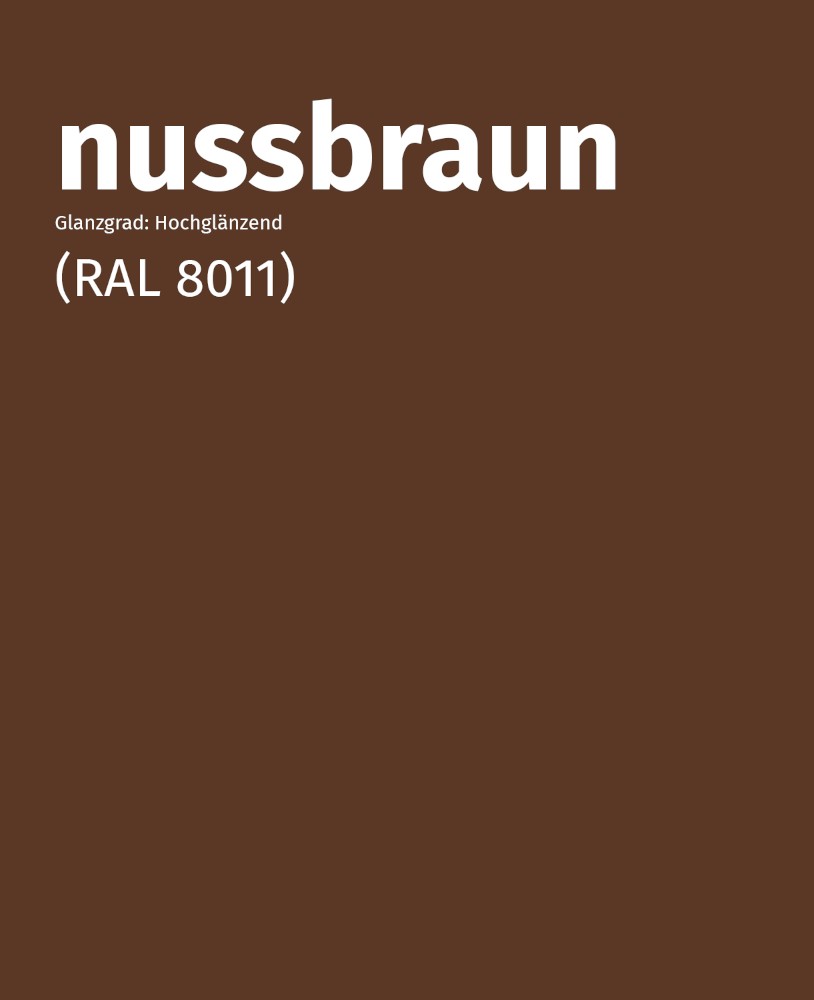 nussbraun (RAL 8011)